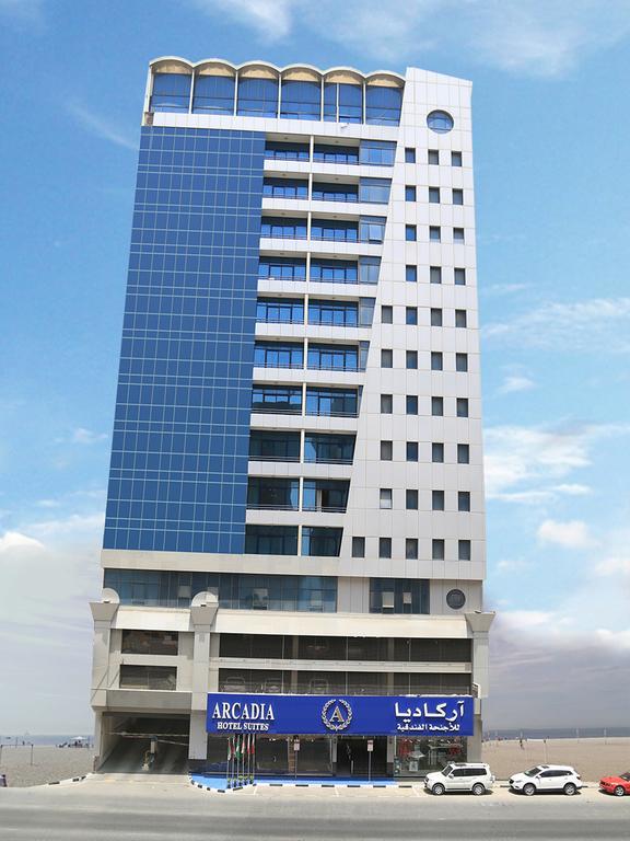 Arcadia Hotel Suites Sharjah Exterior foto